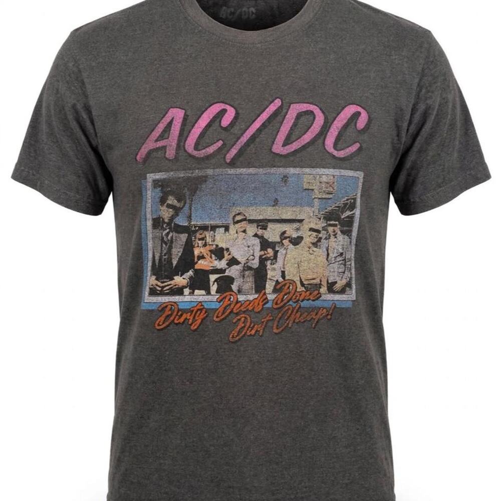 AC/DC Dirty Deeds Done Dirt Cheap Shirt S/M